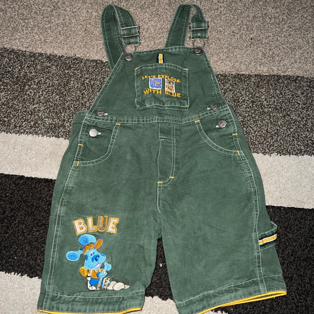 Blues clues shortalls size 4T